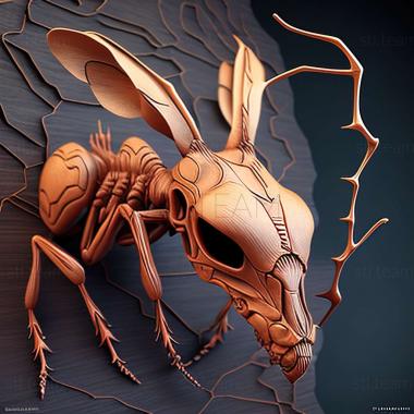 3D model Camponotus kopetdaghensis (STL)